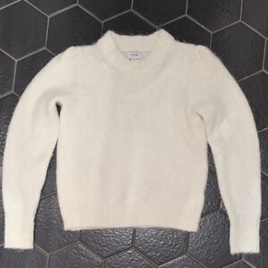 J.Crew Fuzzy Puff Sleeve Sweater
